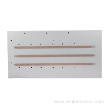 High Density Skived Fins Heatsink with Heat Pipes